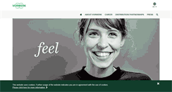 Desktop Screenshot of corporate.vorwerk.com